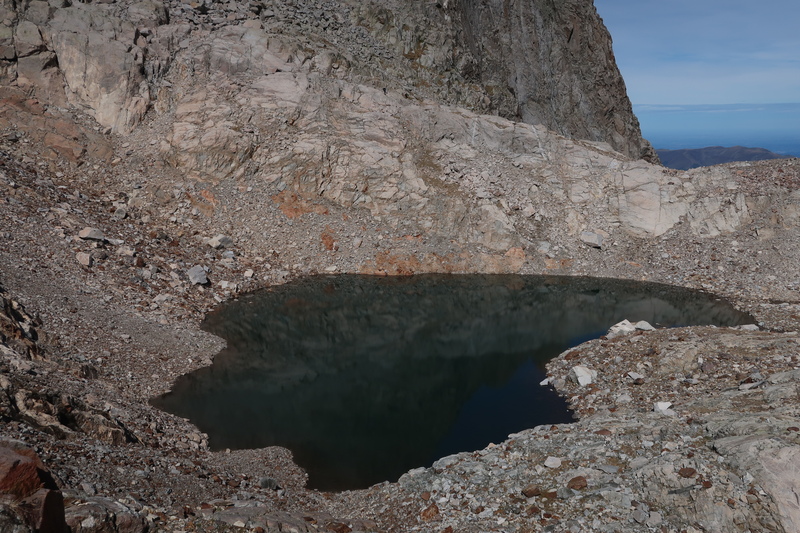 Lac au-dessus du lac Glacé