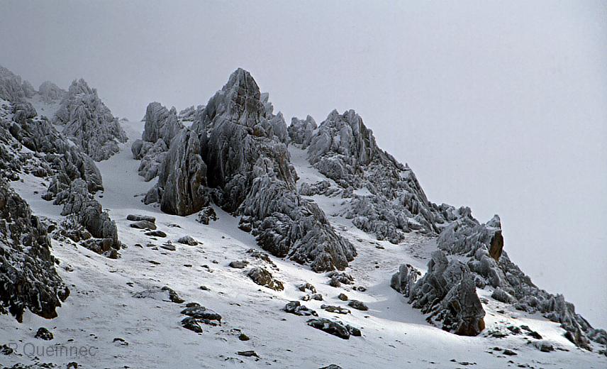 Temps glacial au Montardo